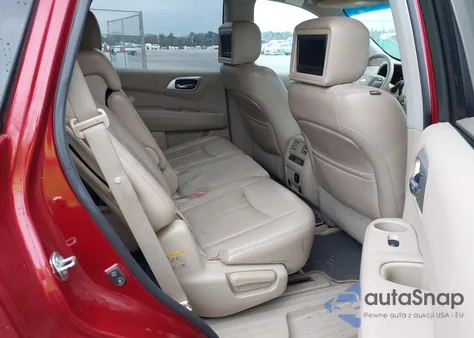 2014 Nissan Pathfinder Platinum z USA, uszkodzony, nr VIN 5N1AR2MN8EC624156